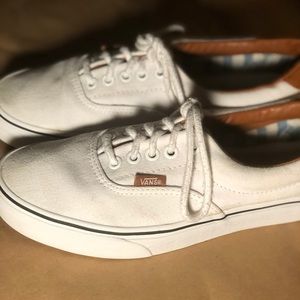 Vans Leather Beige shoes